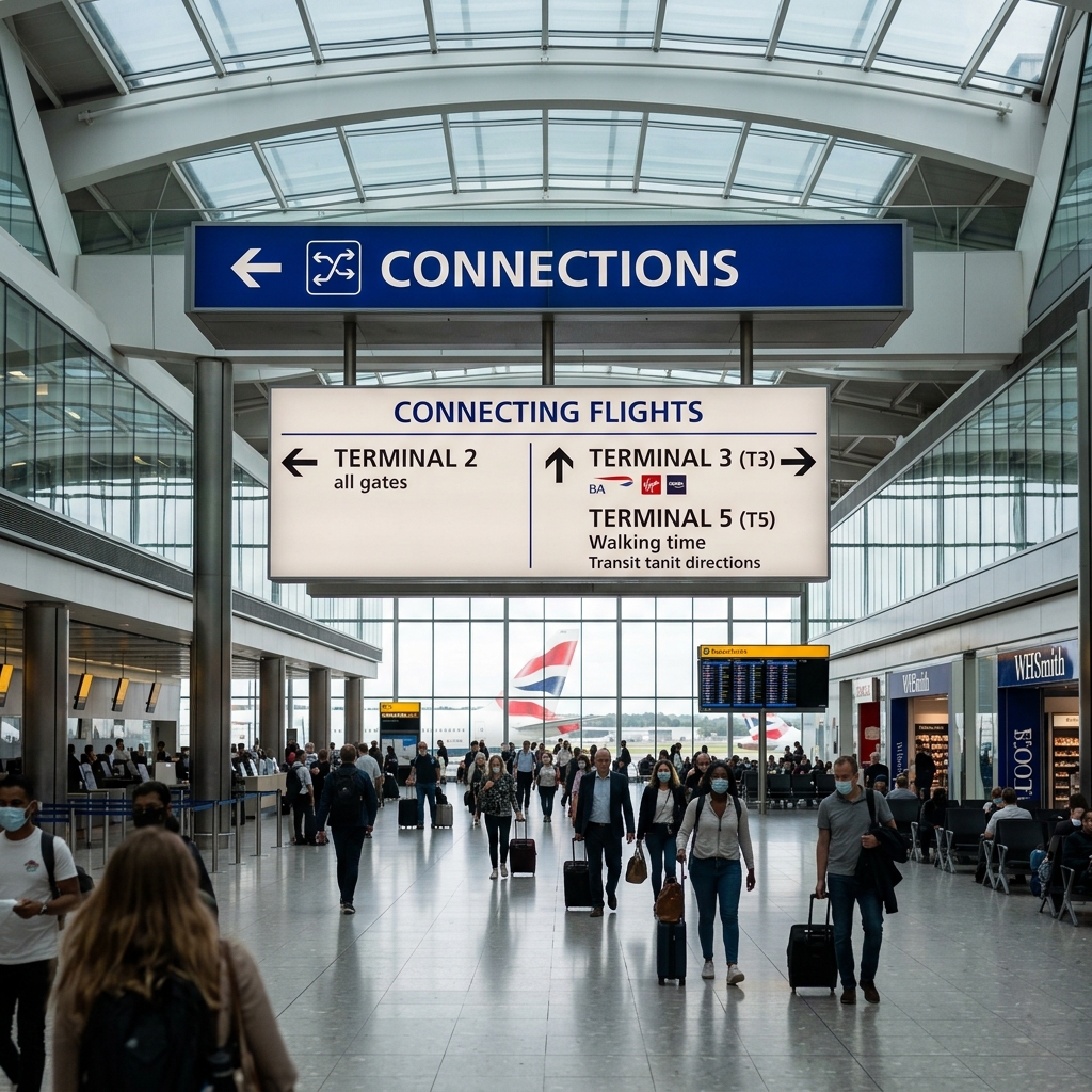 Navigating London Heathrow (LHR) Terminal Transfers: A 2026 Connection Guide